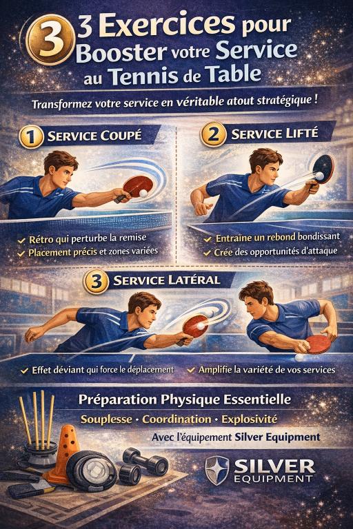 exercice tennis de table
